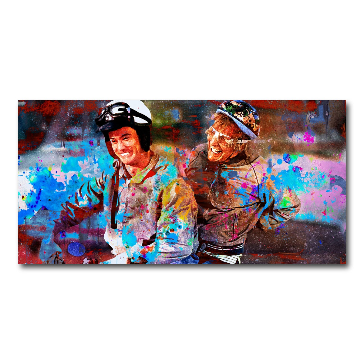 AUTO-MOCKUP WHITE | Dumb and Dumber | 1 Piece | Gallery Wrapped | group=2x1