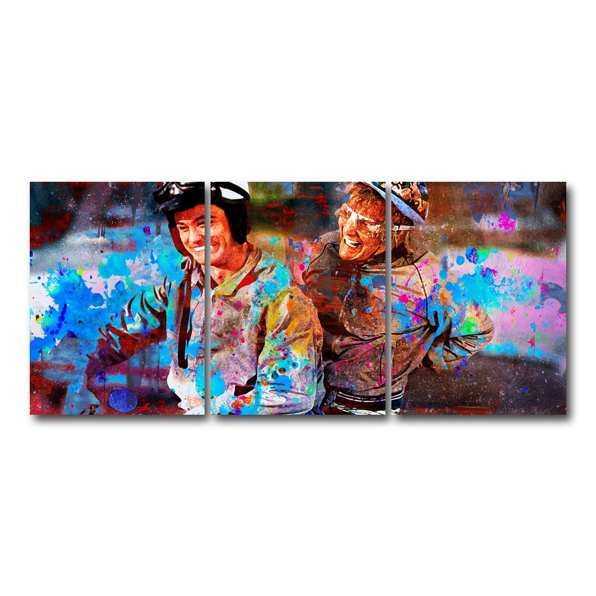 AUTO-MOCKUP WHITE | Dumb and Dumber | 3 Piece | Gallery Wrapped | group=18x24