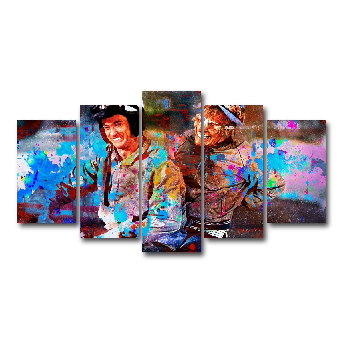 AUTO-MOCKUP WHITE | Dumb and Dumber | 5 Piece | Gallery Wrapped | group=5_normal