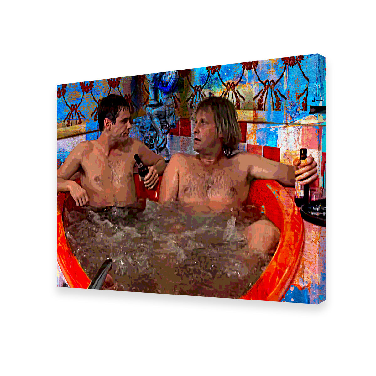 Dumb and Dumber Heart Tub Wall Art