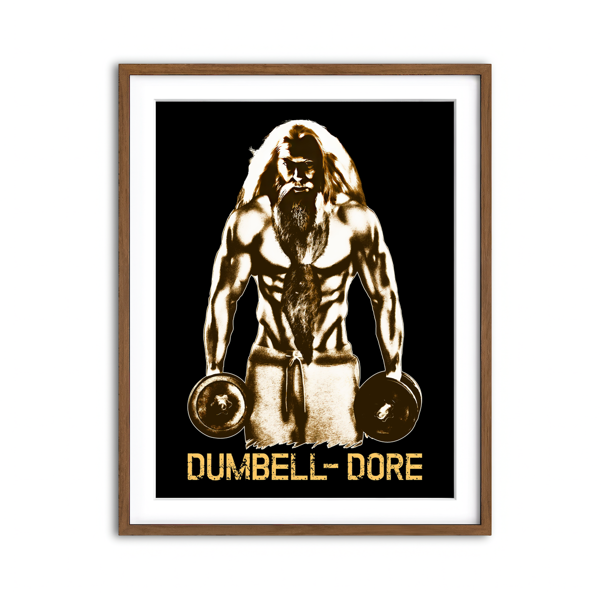 Framed Print 3x4 Walnut