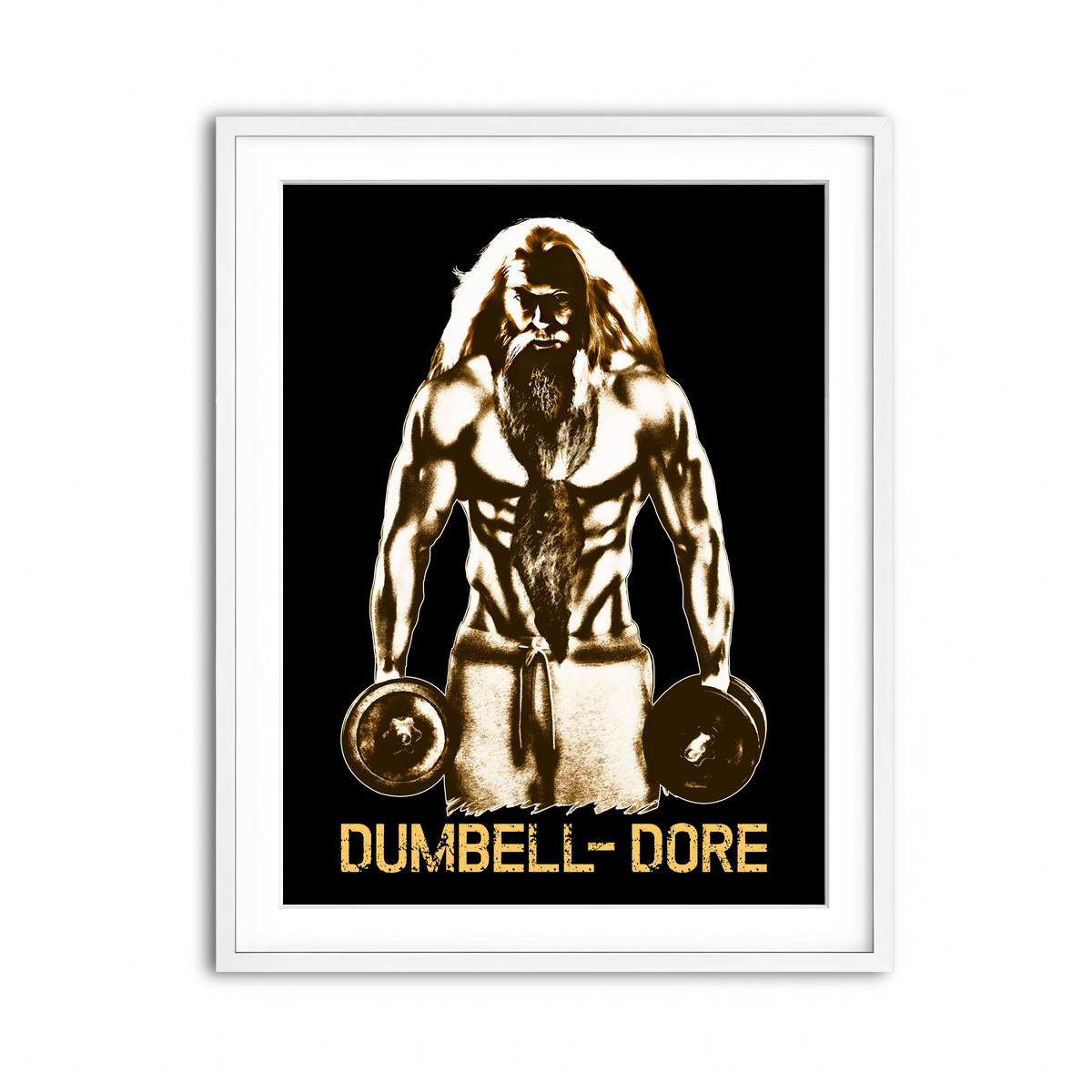 Framed Print 3x4 White