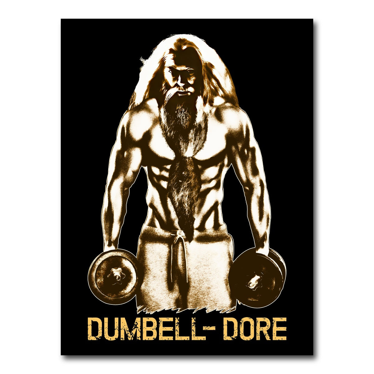 AUTO-MOCKUP WHITE | Dumbbell-Dore | 1 Piece | Gallery Wrap Canvas | group=3x4