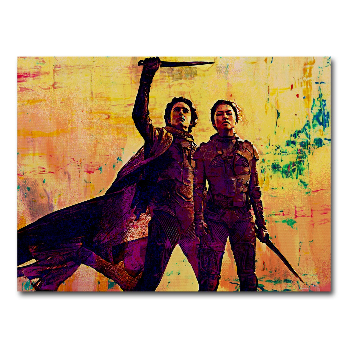 AUTO-MOCKUP WHITE | Dune Part Two | 1 Piece | Gallery Wrap Canvas | group=4x3