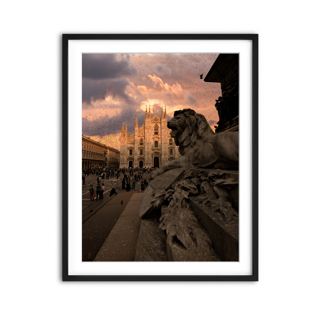 Framed Print 3x4 Black