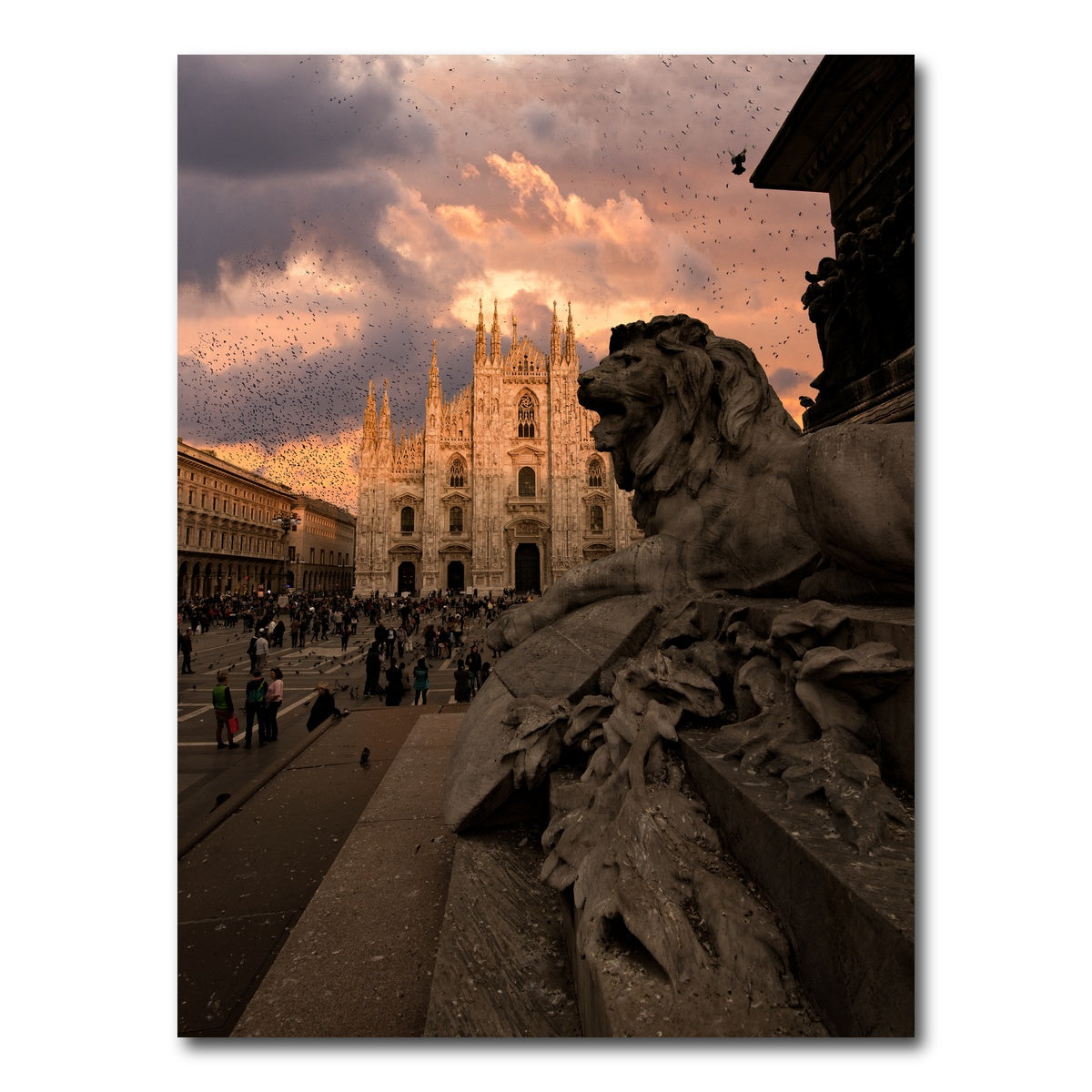 AUTO-MOCKUP WHITE | Duomo | 1 Piece | Gallery Wrap Canvas | group=3x4