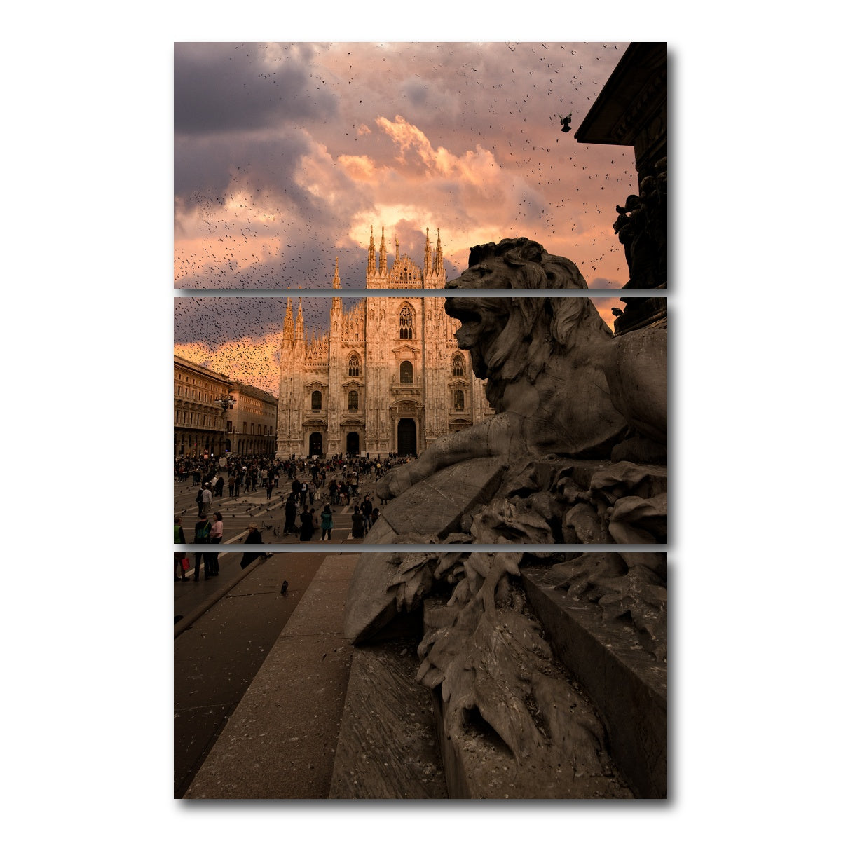 AUTO-MOCKUP WHITE | Duomo | 3 Piece | Gallery Wrap Canvas | group=12x24_stacked
