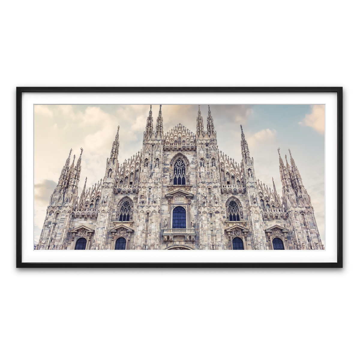 Framed Print 2x1 Black