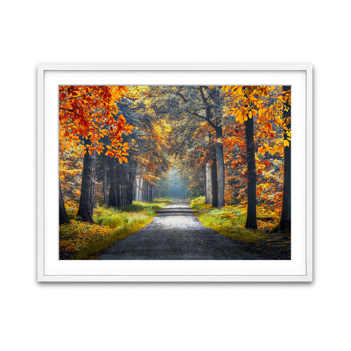 Framed Print 4x3 White