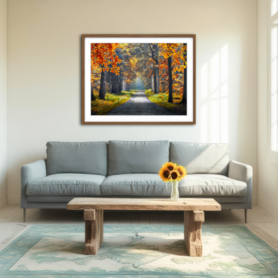 AUTO-MOCKUP ROOM | Dutch Forest Wall Art