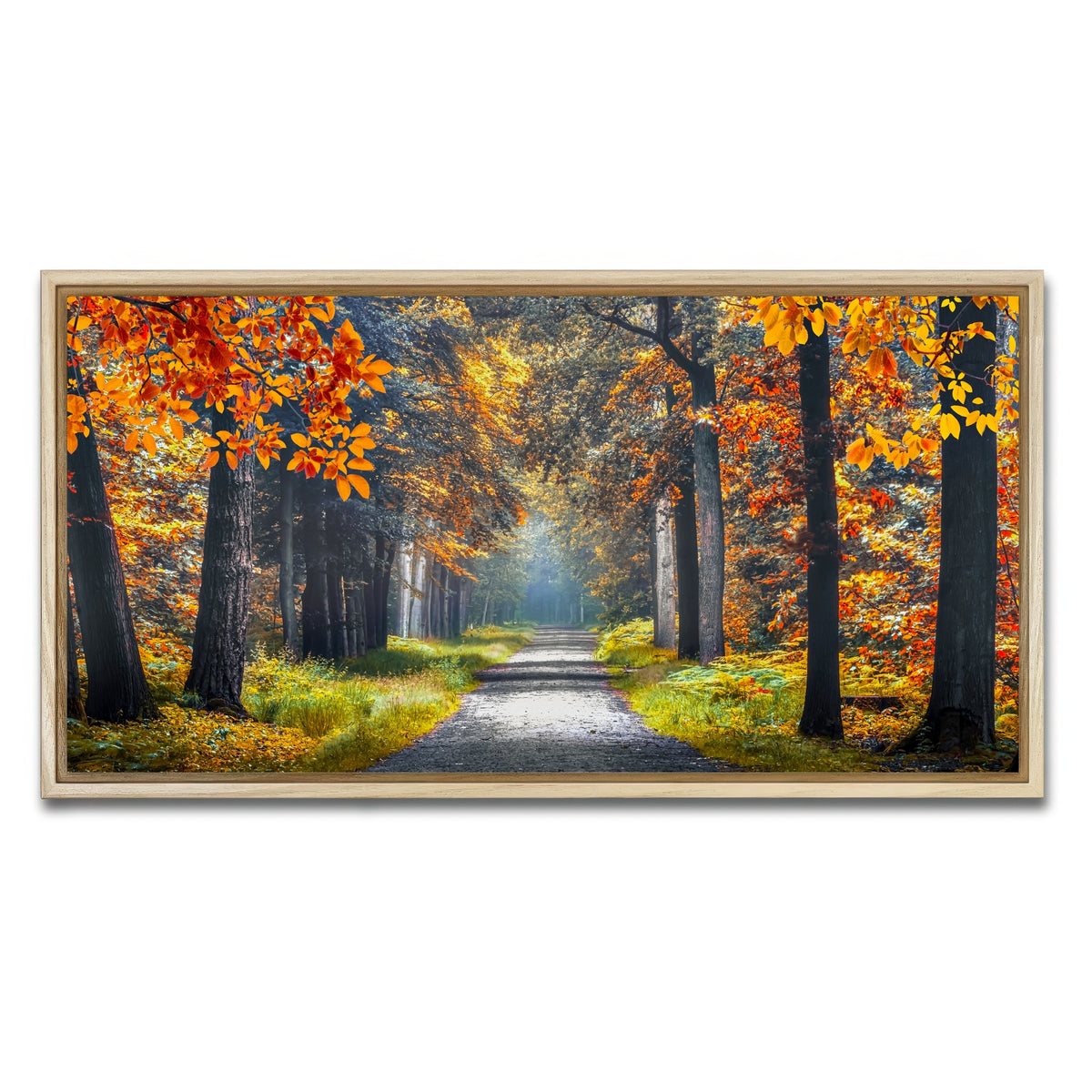 AUTO-MOCKUP WHITE | Dutch Forest | 1 Piece | Natural Framed Canvas | group=2x1