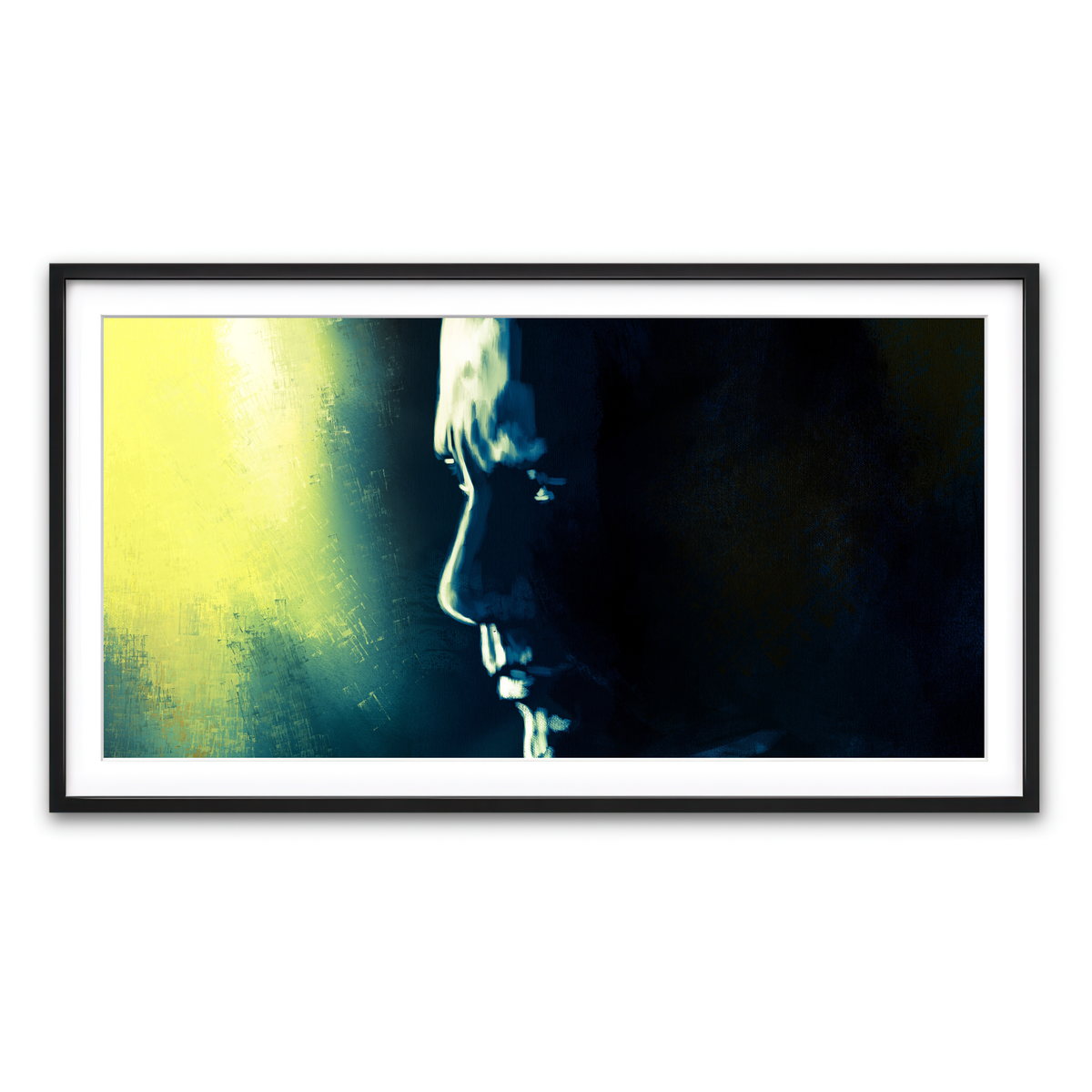 Framed Print 2x1 Black