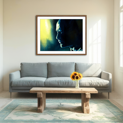 AUTO-MOCKUP ROOM | Dwayne 'The Rock' Johnson Wall Art