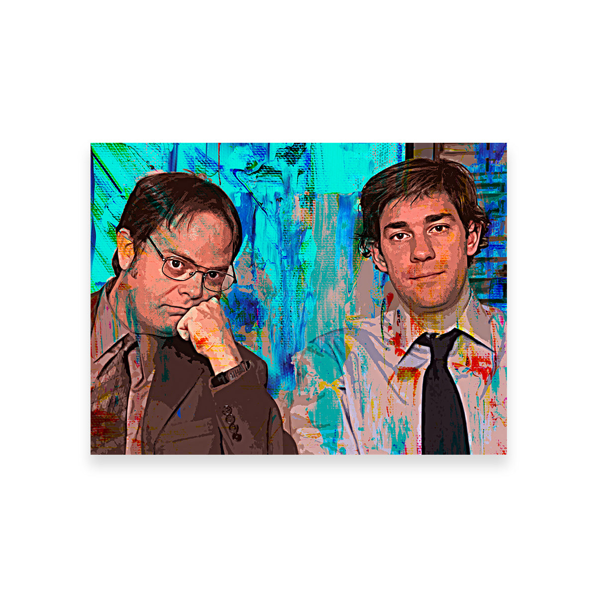 Dwight & Jim Wall Art