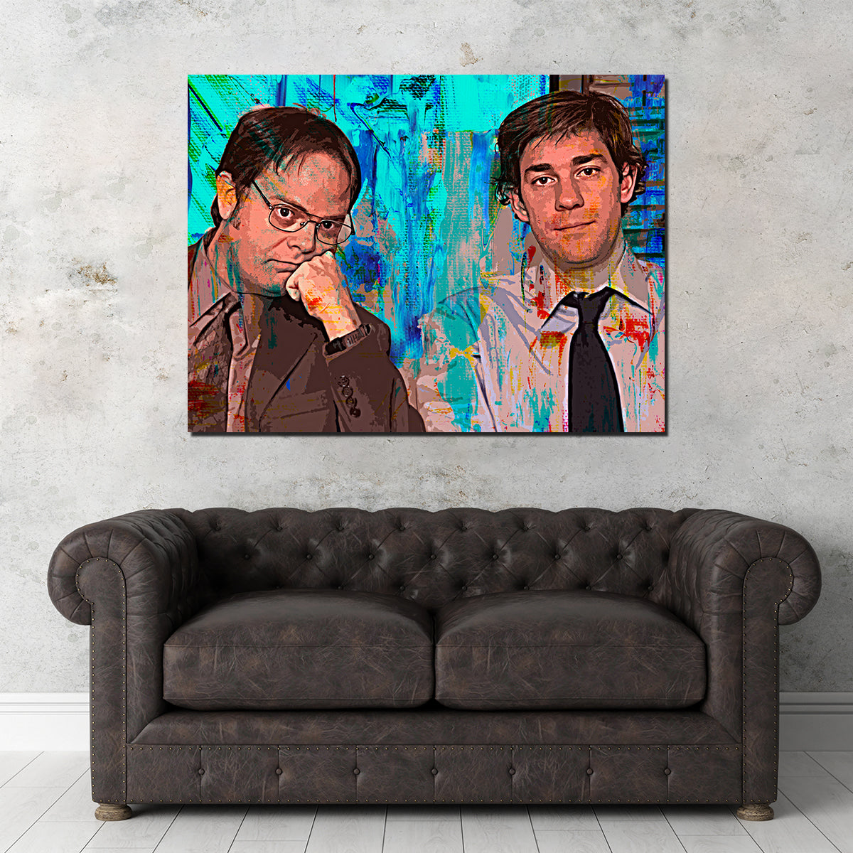 Dwight & Jim Wall Art