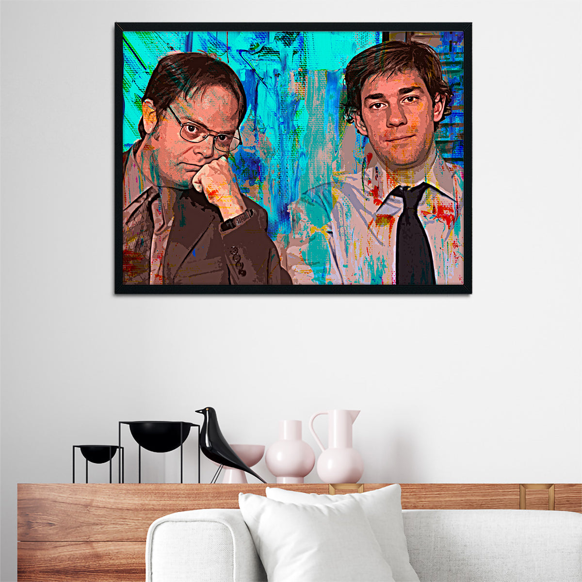 Dwight & Jim Wall Art