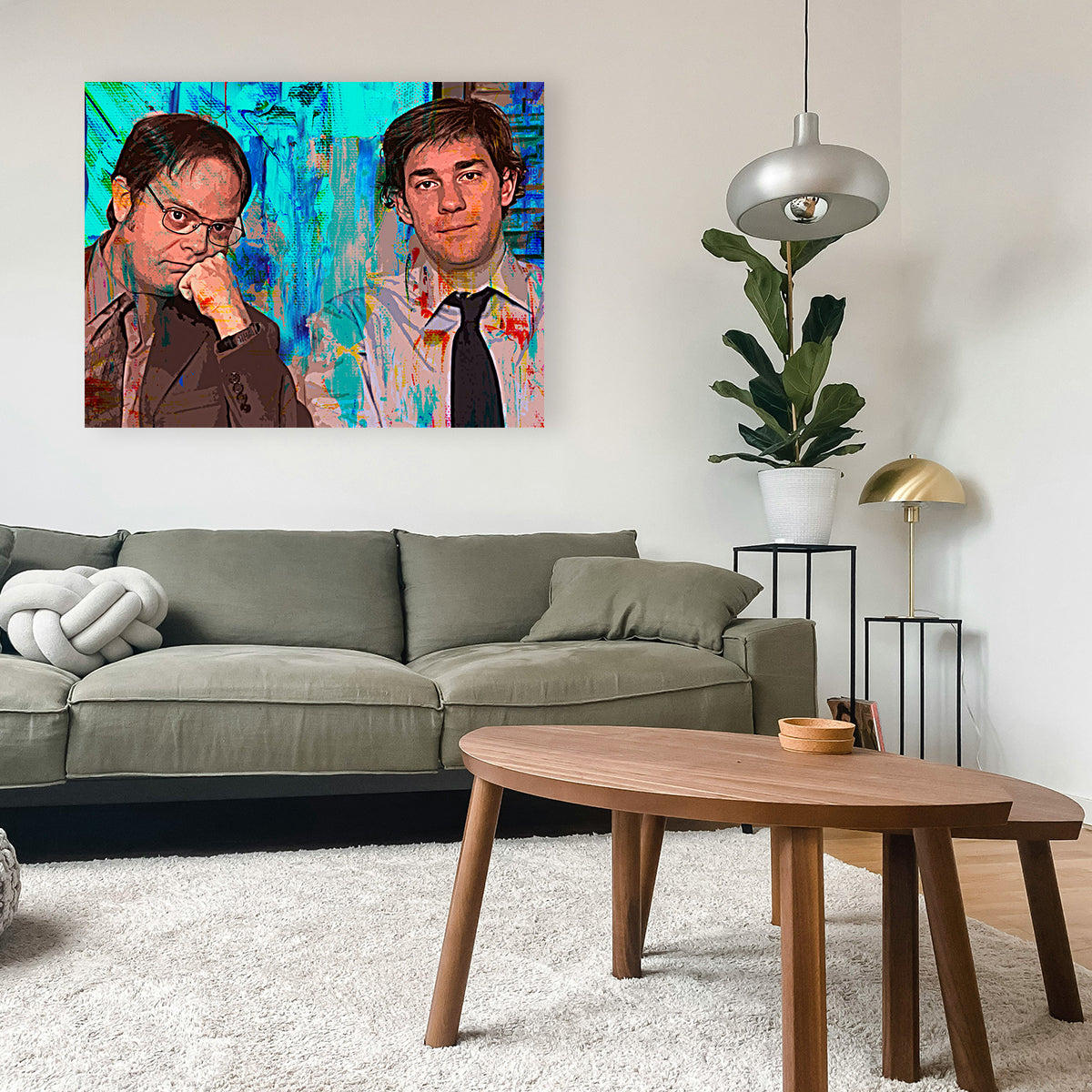 Dwight & Jim Wall Art
