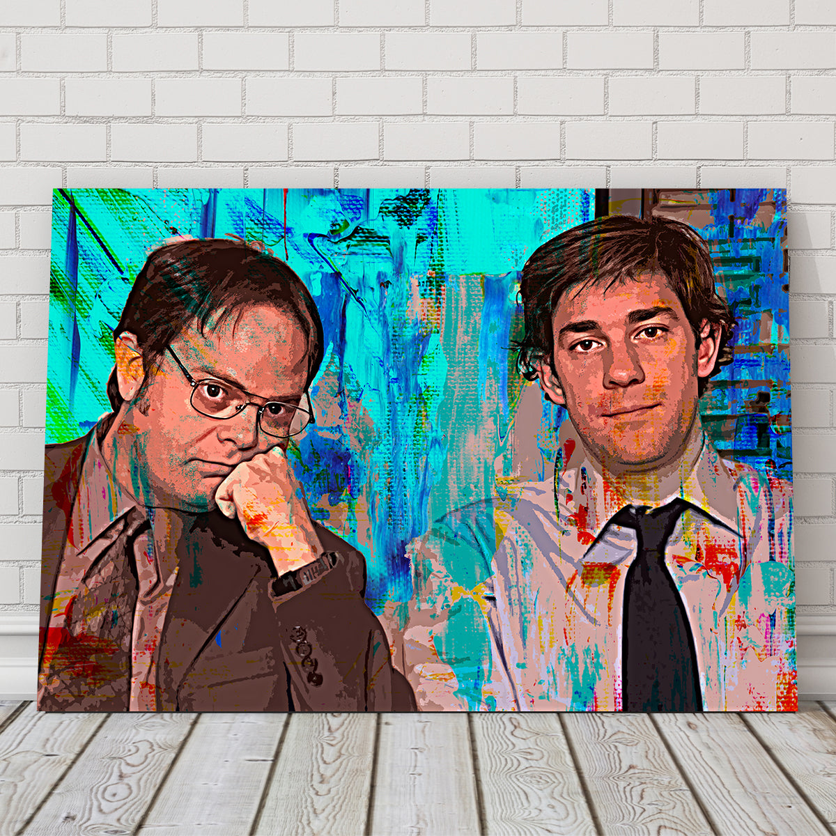 Dwight & Jim Wall Art