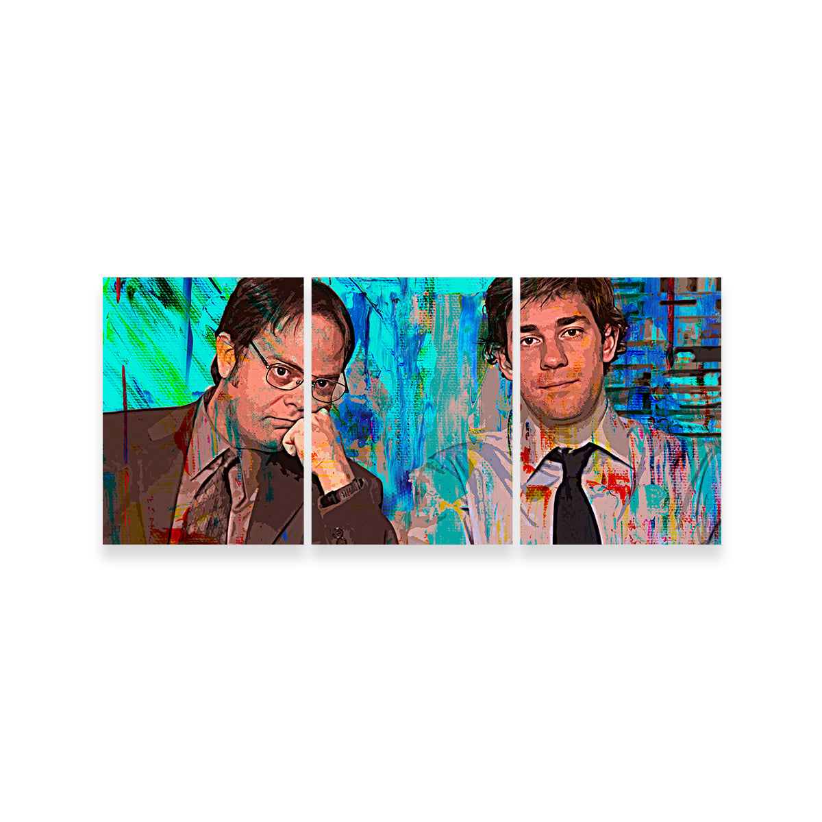 Dwight & Jim Wall Art