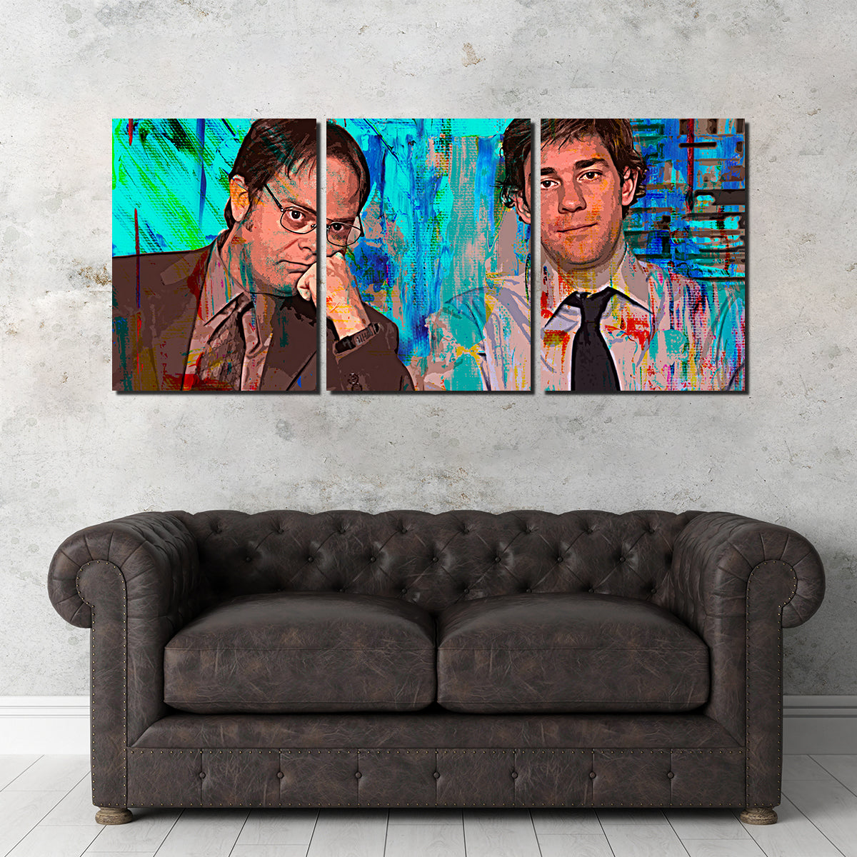 Dwight & Jim Wall Art