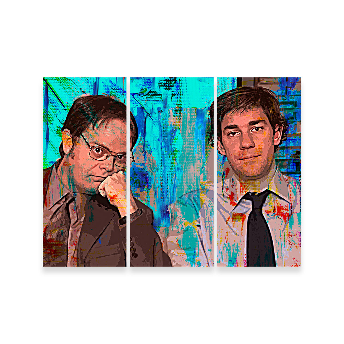 Dwight & Jim Wall Art
