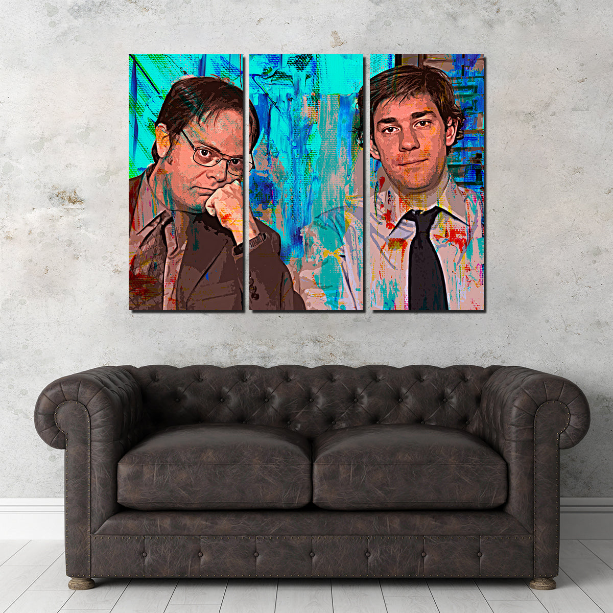 Dwight & Jim Wall Art