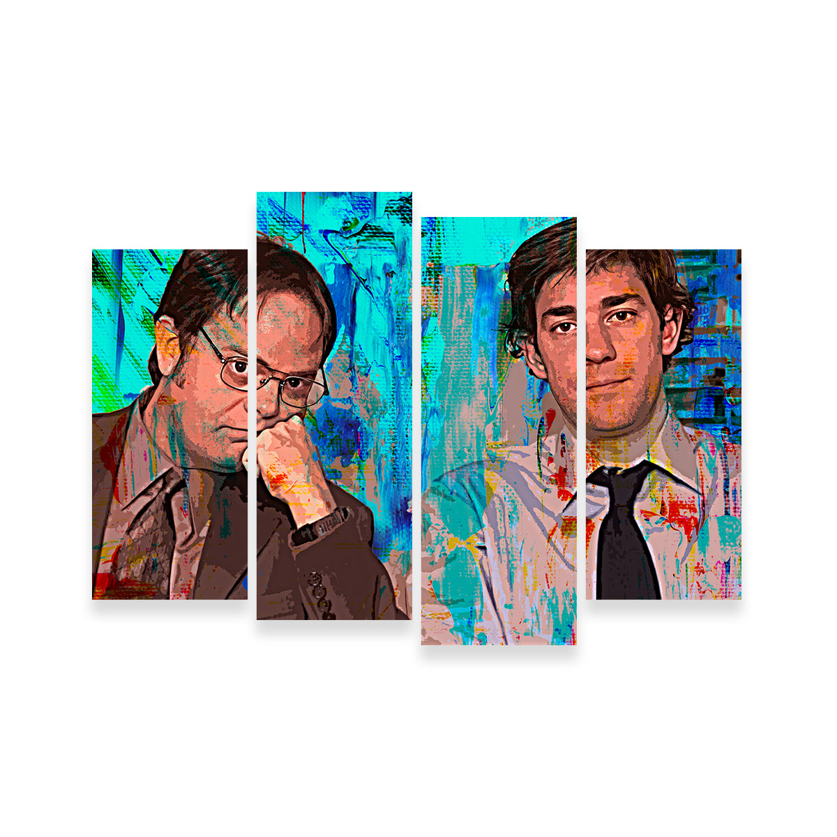 Dwight & Jim Wall Art