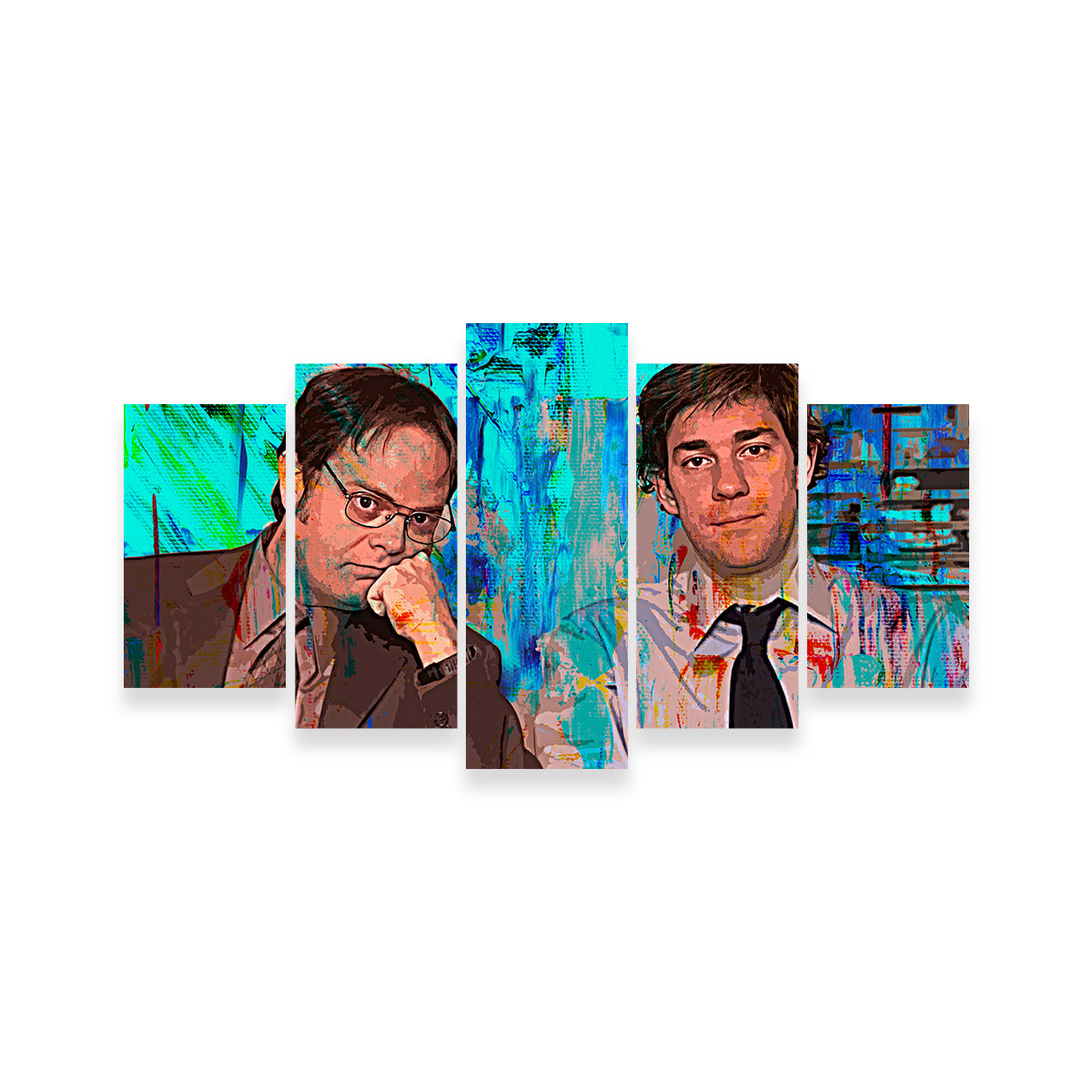 Dwight & Jim Wall Art