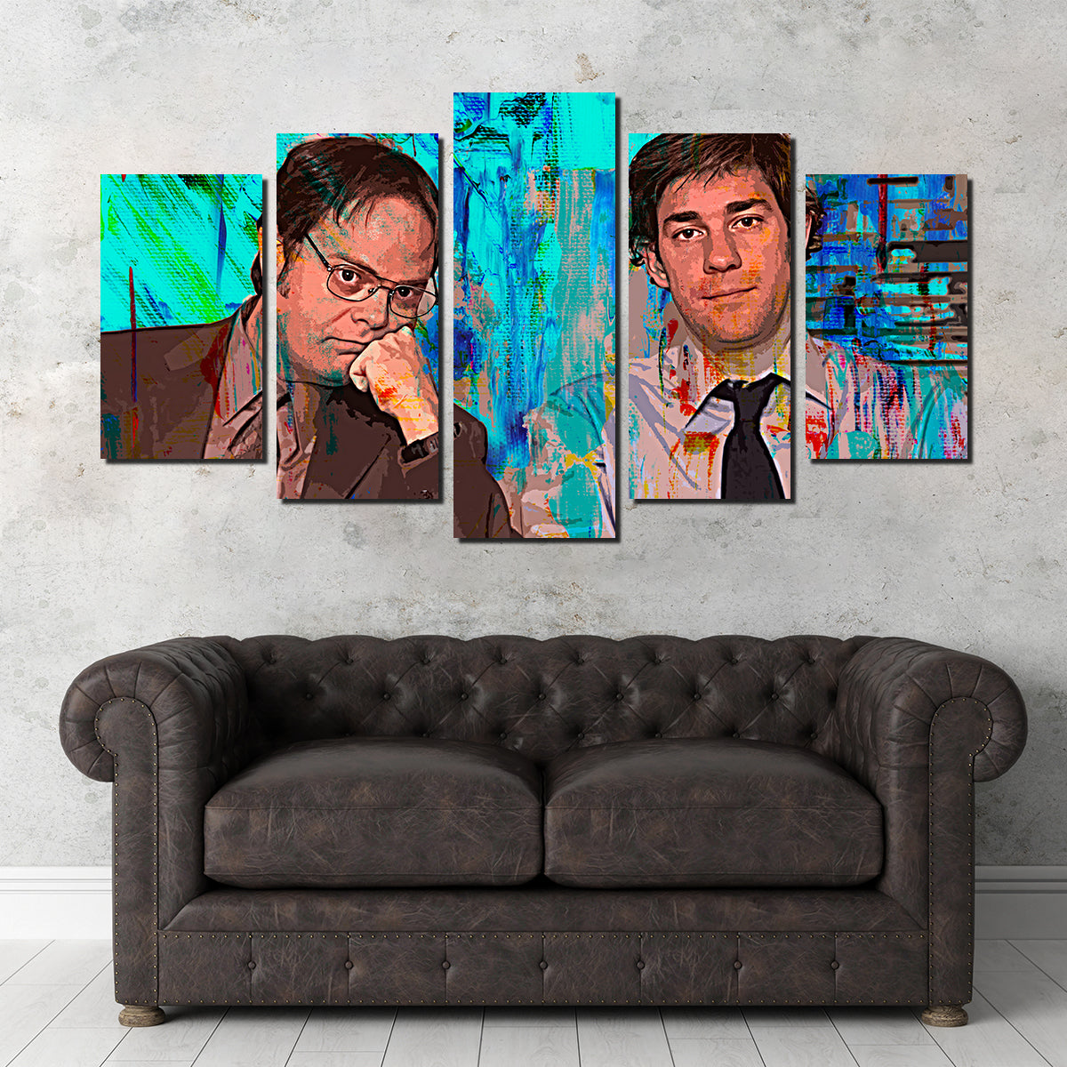 Dwight & Jim Wall Art