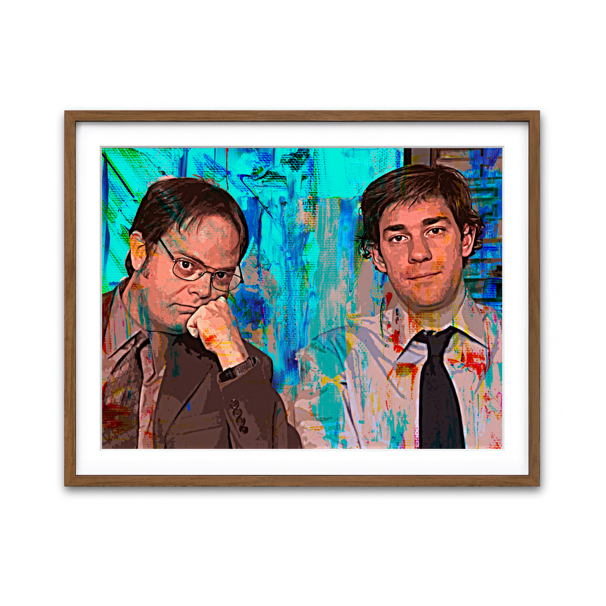 Framed Print 4x3 Walnut