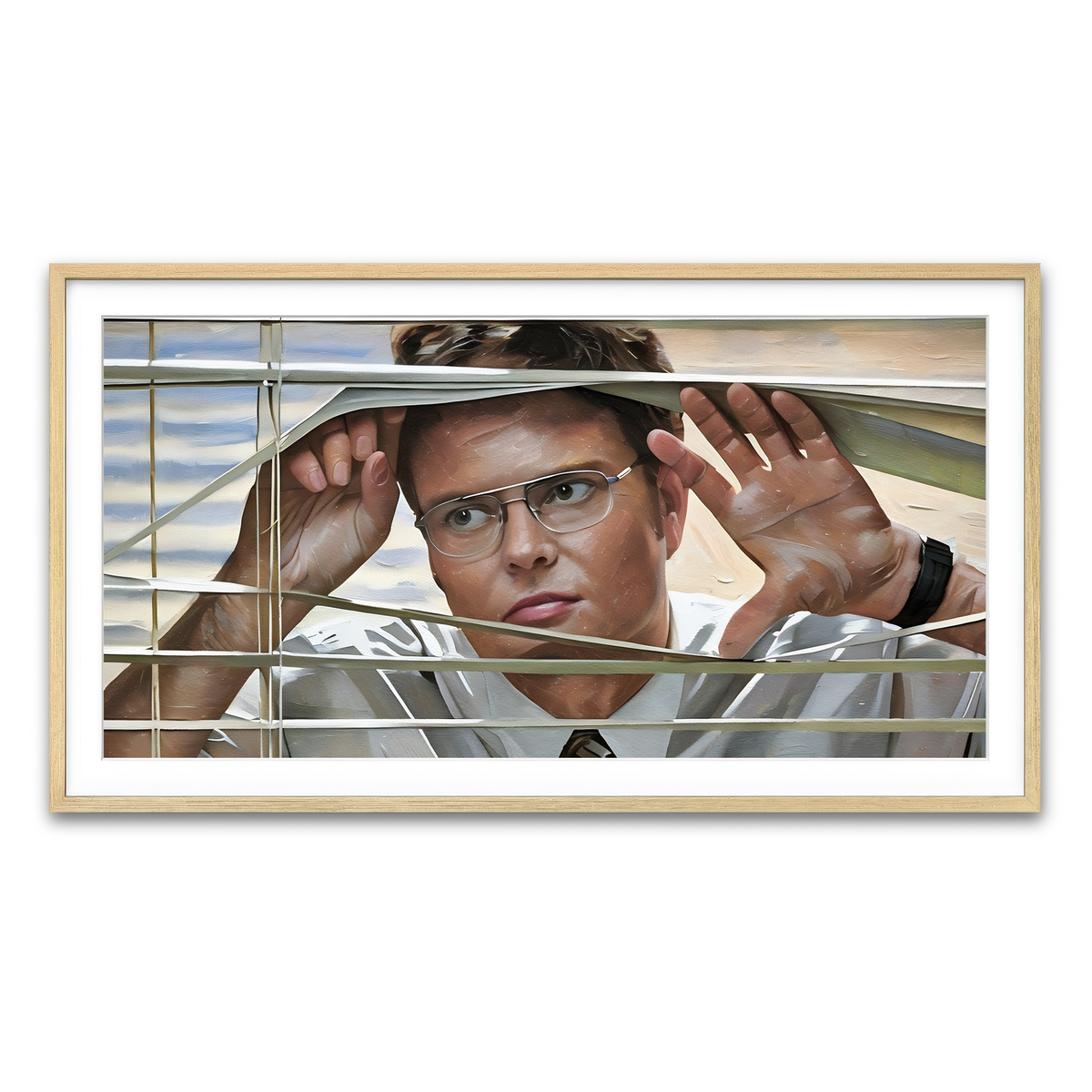 Framed Print 2x1 Natural