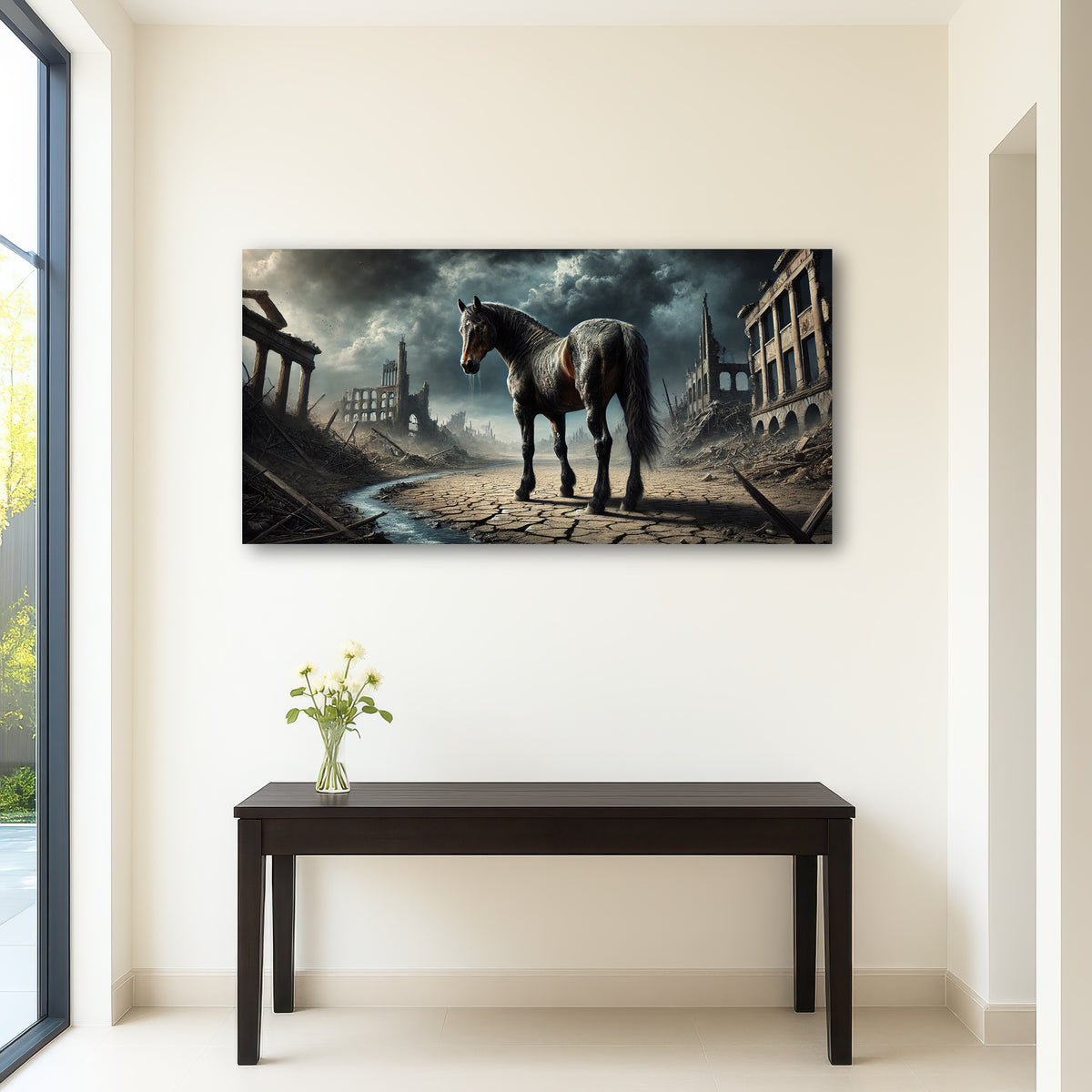 AUTO-MOCKUP ROOM | Dystopian Quarter Horse