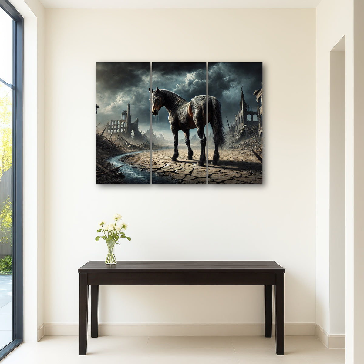 AUTO-MOCKUP ROOM | Dystopian Quarter Horse