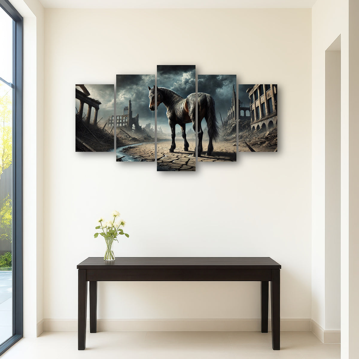 AUTO-MOCKUP ROOM | Dystopian Quarter Horse