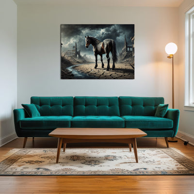 AUTO-MOCKUP ROOM | Dystopian Quarter Horse