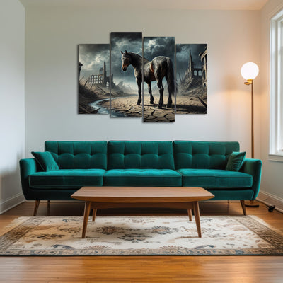 AUTO-MOCKUP ROOM | Dystopian Quarter Horse