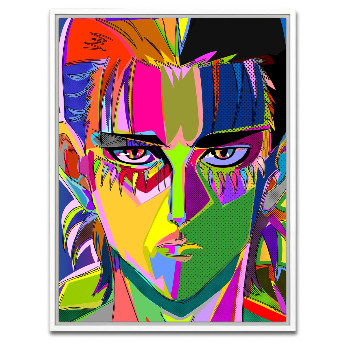 AUTO-MOCKUP WHITE | EREN | 1 Piece | White Framed Canvas | group=3x4