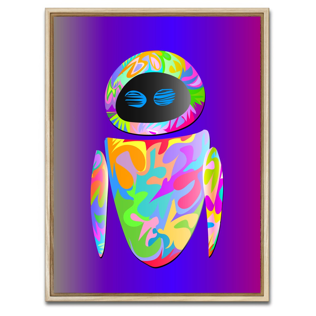 AUTO-MOCKUP WHITE | EVE | 1 Piece | Natural Framed Canvas | group=3x4