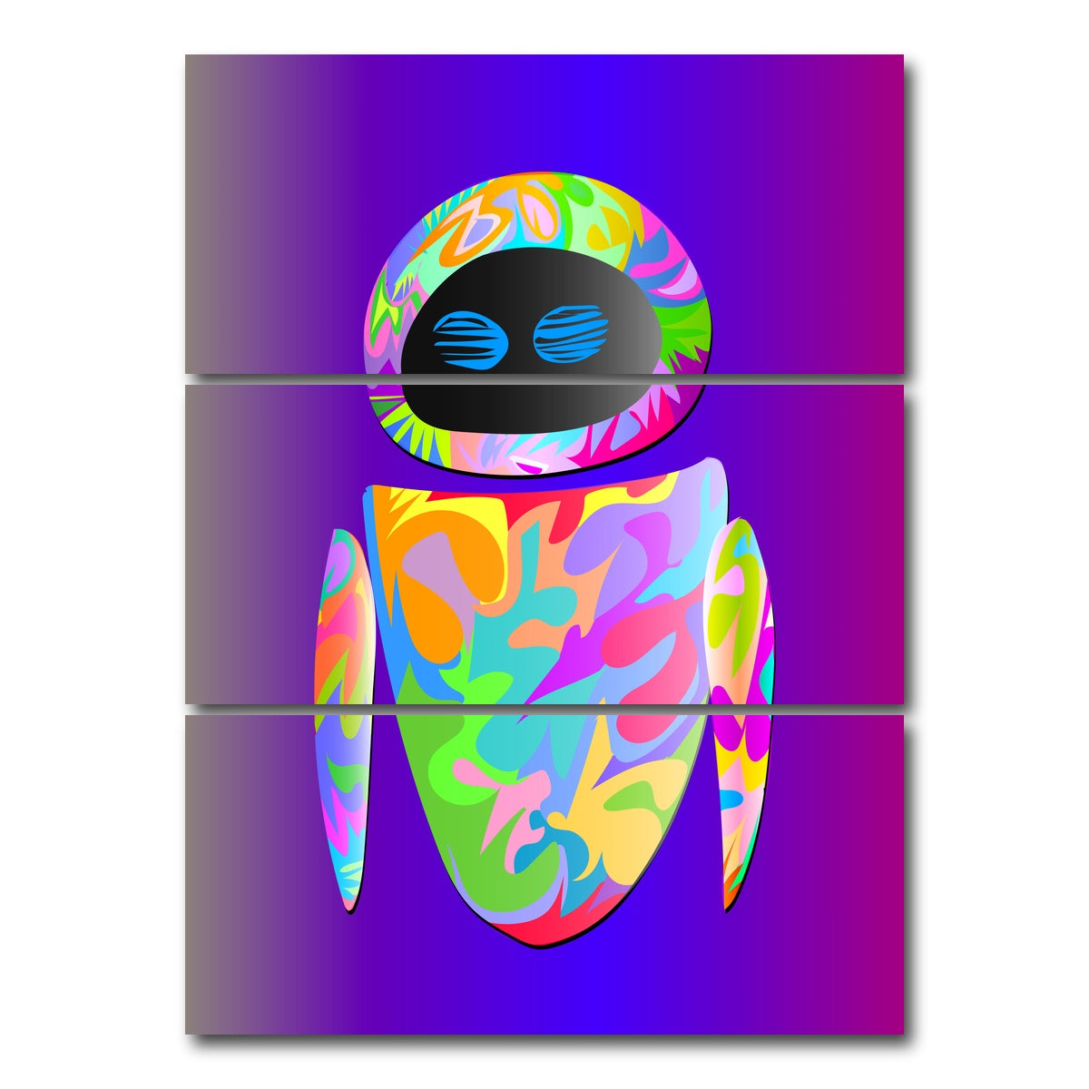 AUTO-MOCKUP WHITE | EVE | 3 Piece | Gallery Wrap Canvas | group=8x18_stacked