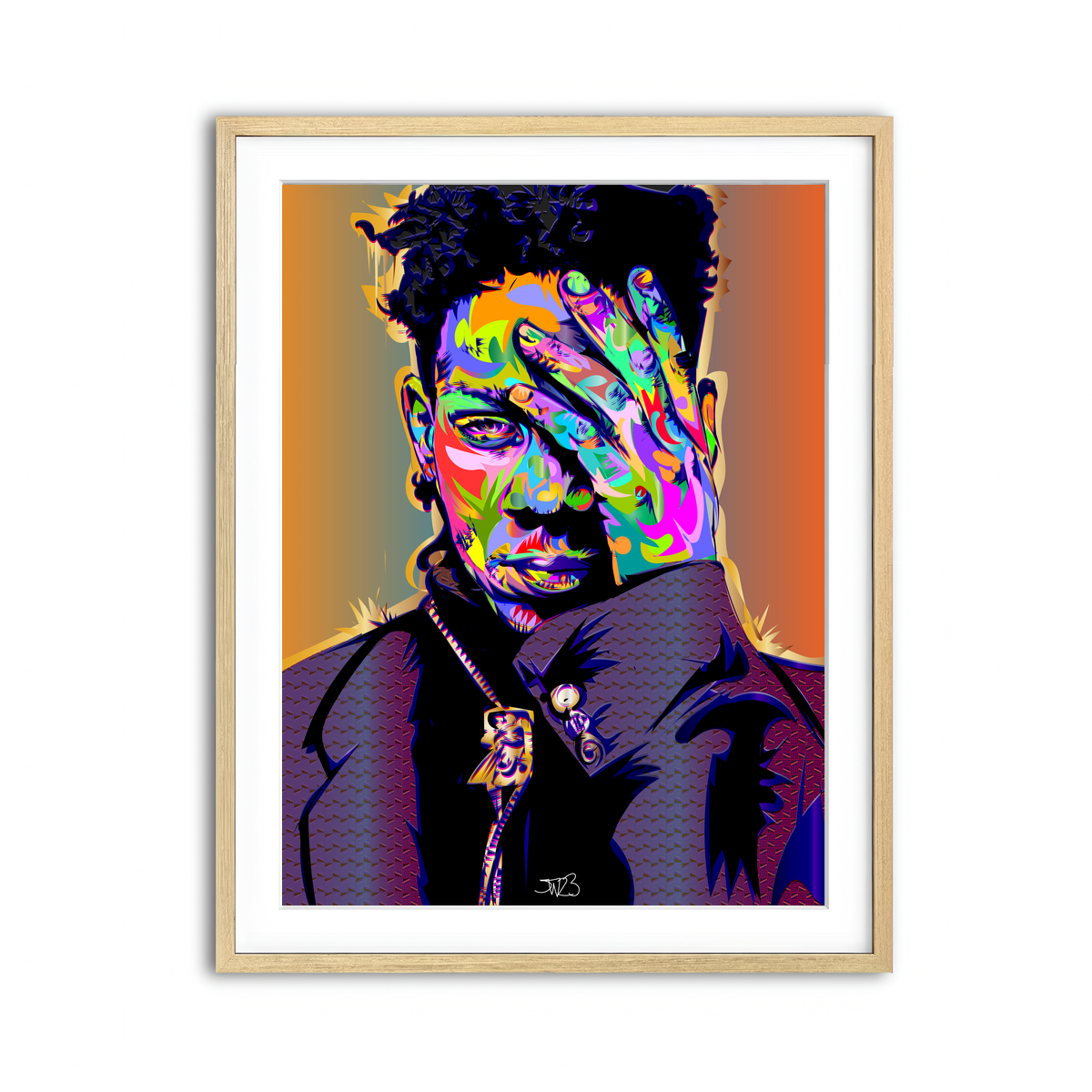 Framed Print 3x4 Natural