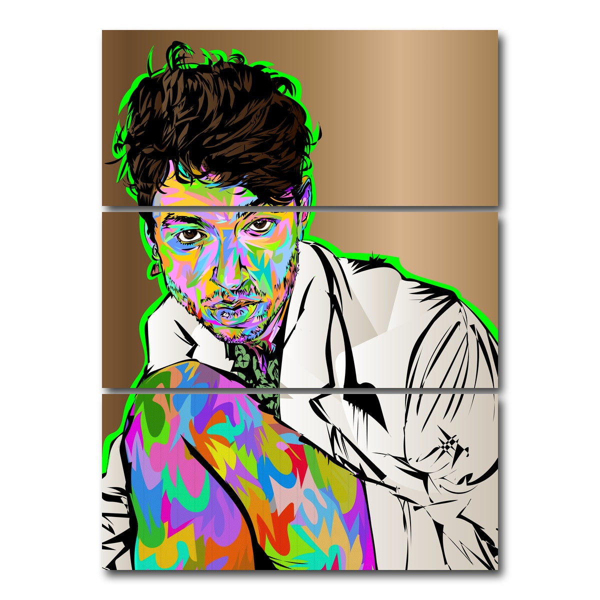 AUTO-MOCKUP WHITE | EZRA MILLER | 3 Piece | Gallery Wrap Canvas | group=8x18_stacked