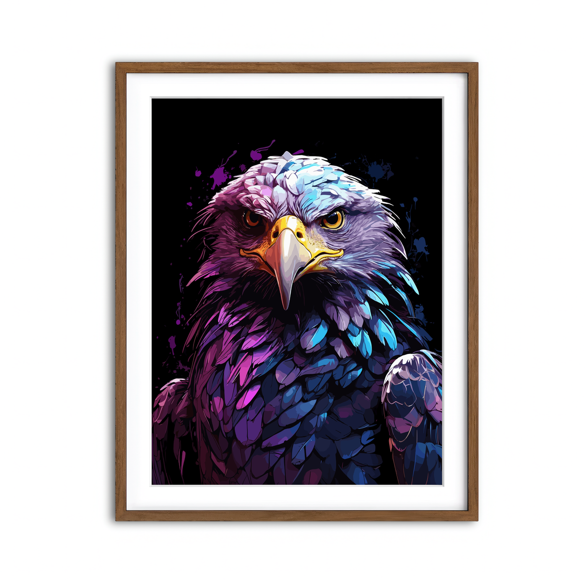 Framed Print 3x4 Walnut