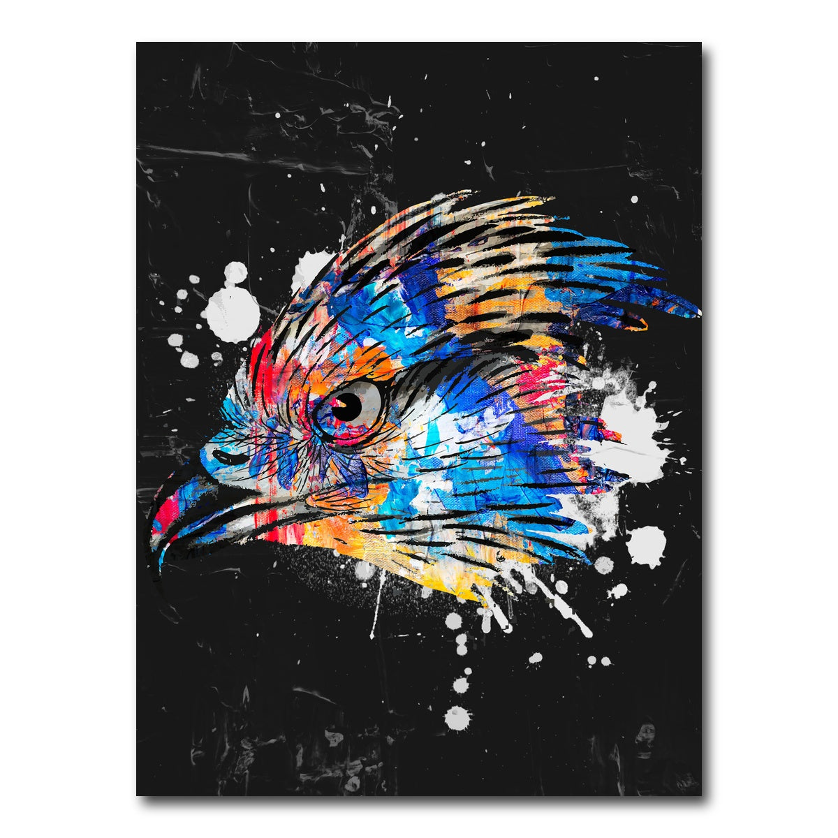 AUTO-MOCKUP WHITE | Eagle | 1 Piece | Gallery Wrap Canvas | group=3x4