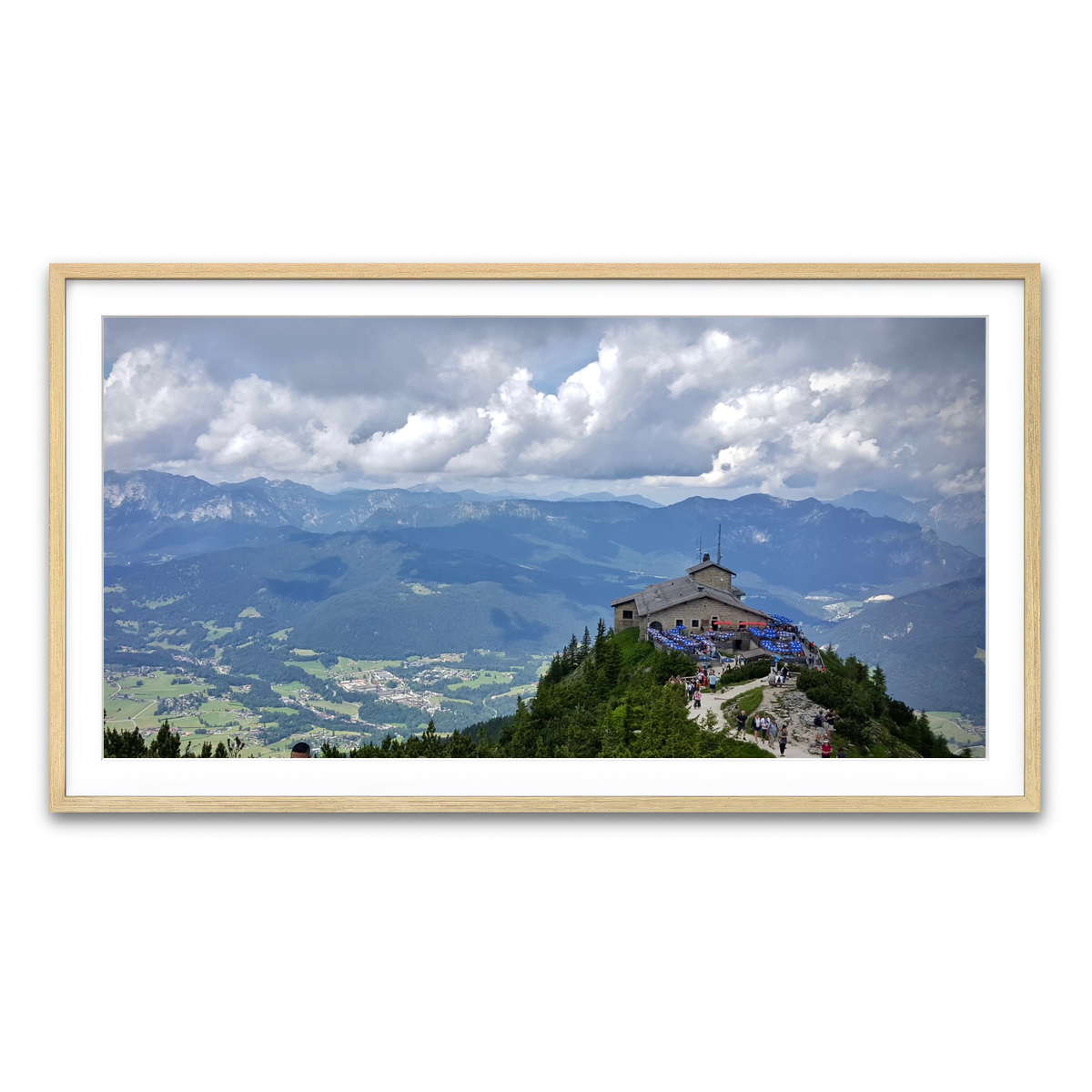 Framed Print 2x1 Natural