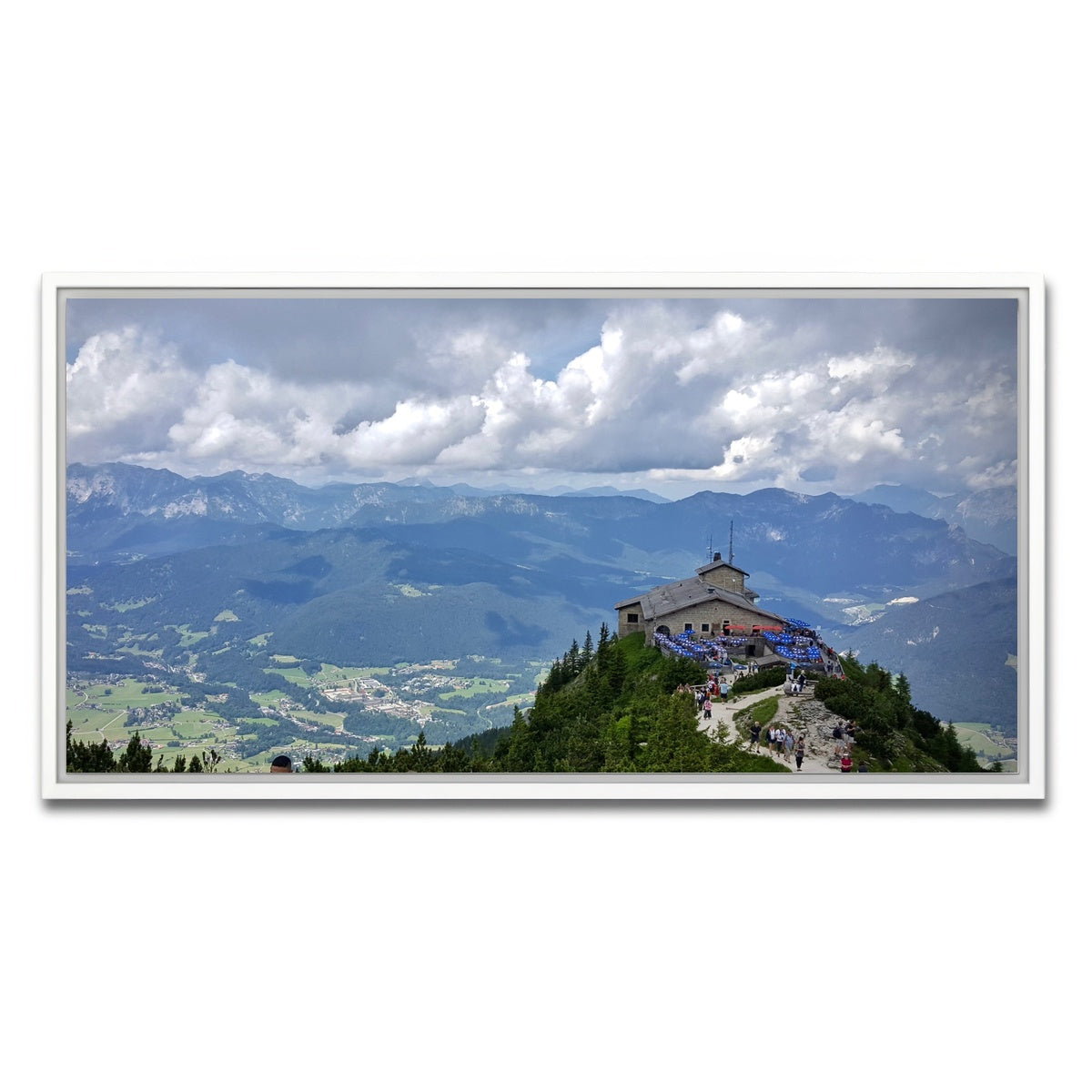 AUTO-MOCKUP WHITE | Eagle's Nest | 1 Piece | White Framed Canvas | group=2x1