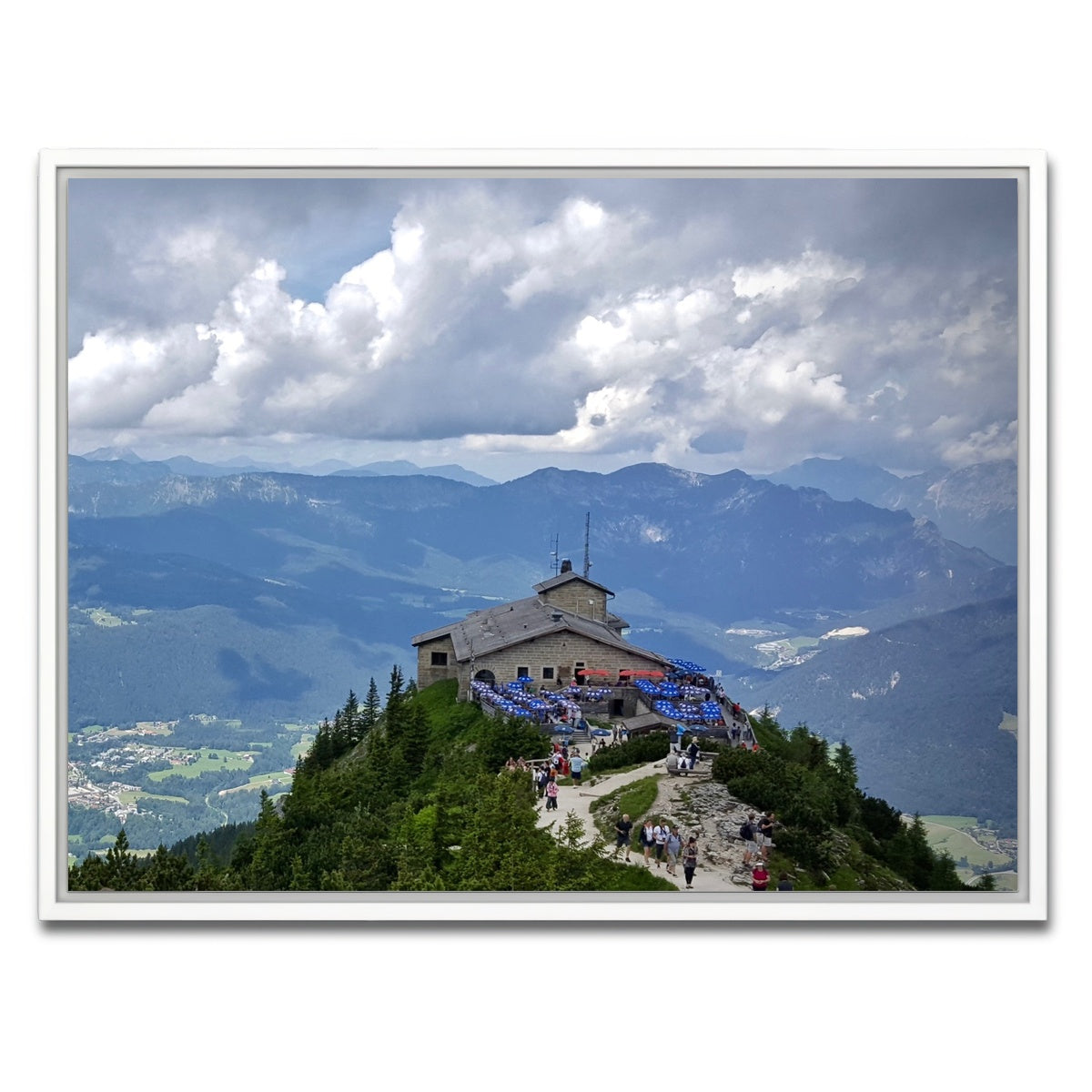 AUTO-MOCKUP WHITE | Eagle's Nest | 1 Piece | White Framed Canvas | group=4x3