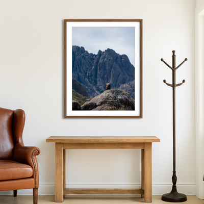 AUTO-MOCKUP ROOM | Eagles and Black Needles Peak Wall Art