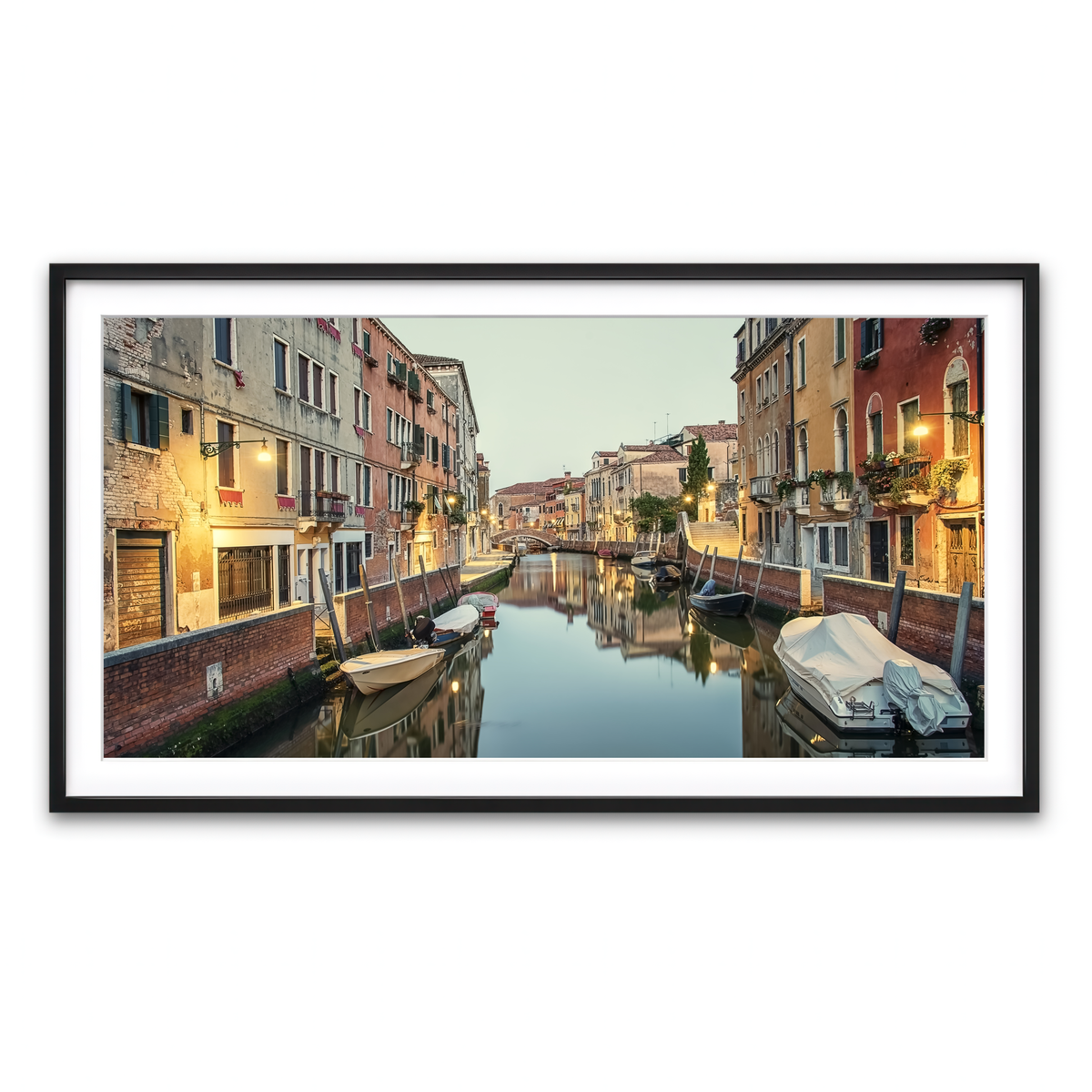 Framed Print 2x1 Black