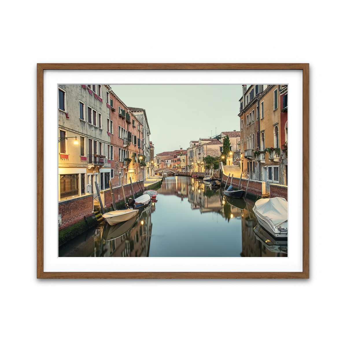 Framed Print 4x3 Walnut