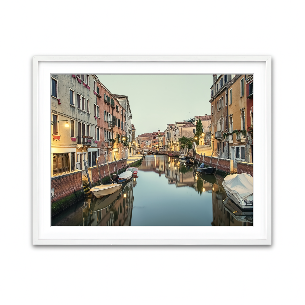 Framed Print 4x3 White